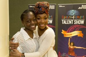 Brandy Norwood and Chassidy David (16, Brooklyn, NY) @ BroadwayWorld Brandy Norwood and Chassidy David (16, Brooklyn, NY) Photo