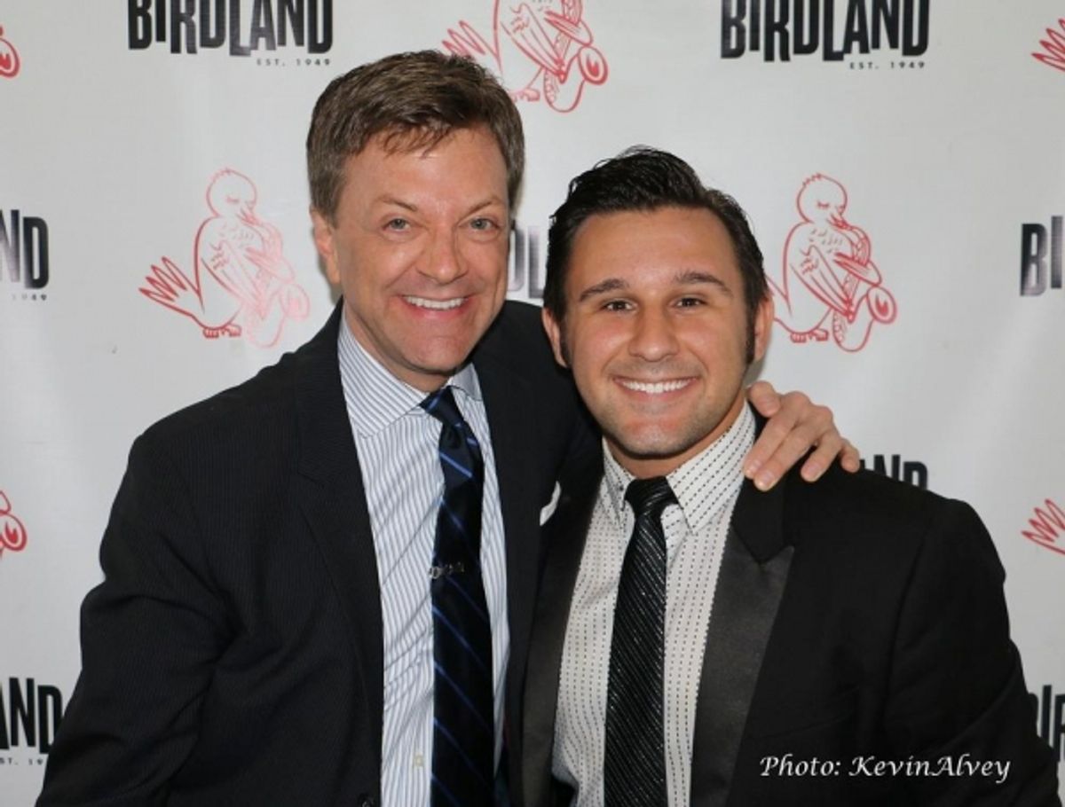 Jim Caruso and Nicolas King at 