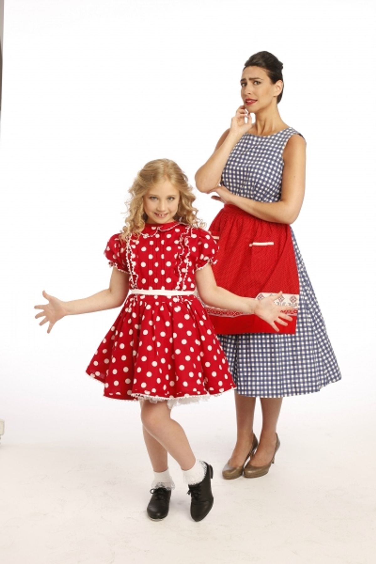 Tori Murray as Tina Denmark and KIM MARESCA as her mother Judy Denmark in RUTHLESS! at 