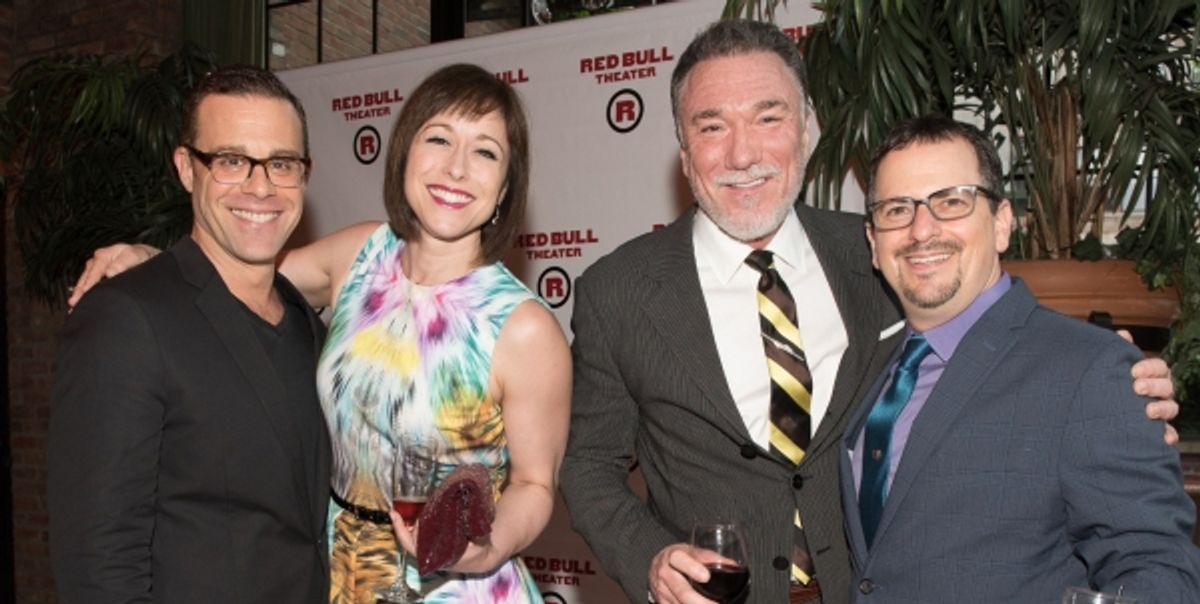 Matthew Rauch, Paige Davis, Patrick Page, and Jesse Berger at 