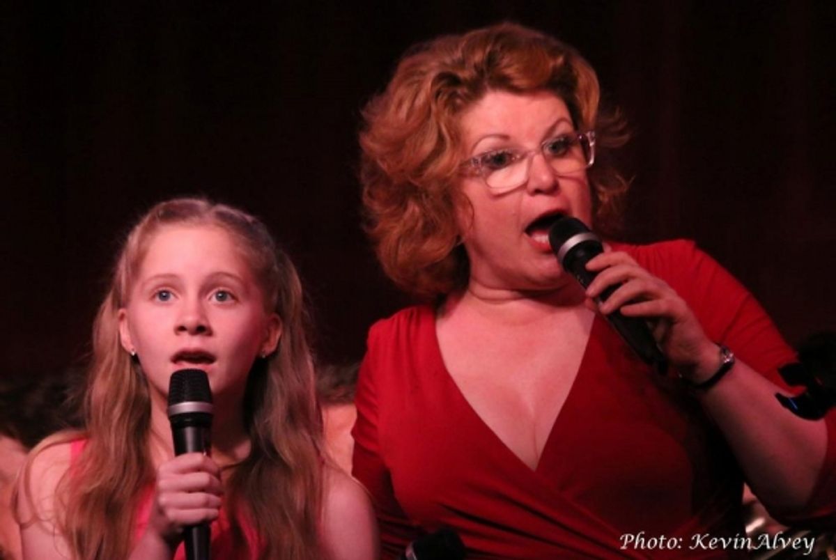 Elizabeth Teeter and KLea Blackhurst at 