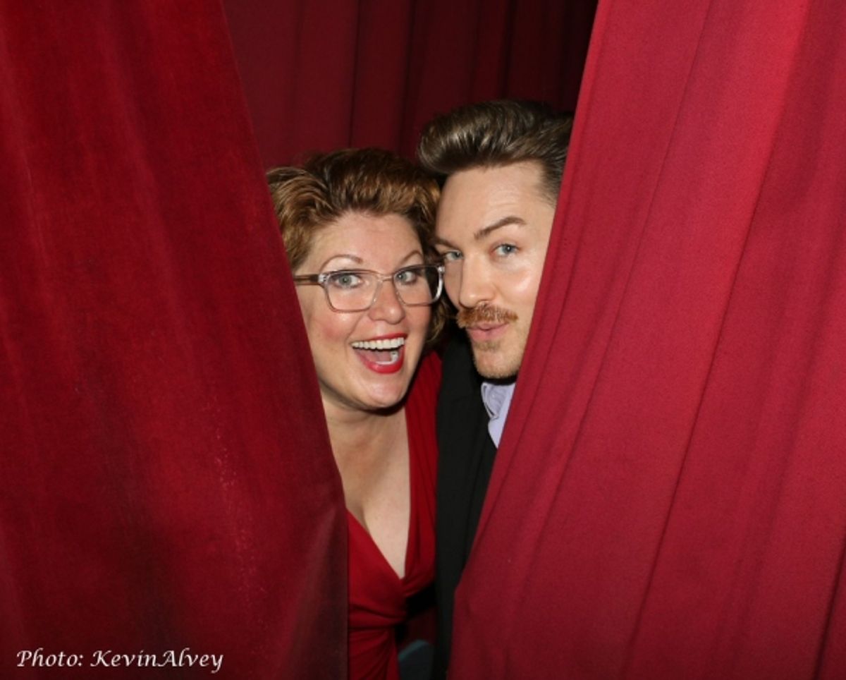 KLea Blackhurst and Brian Charles Rooney at 