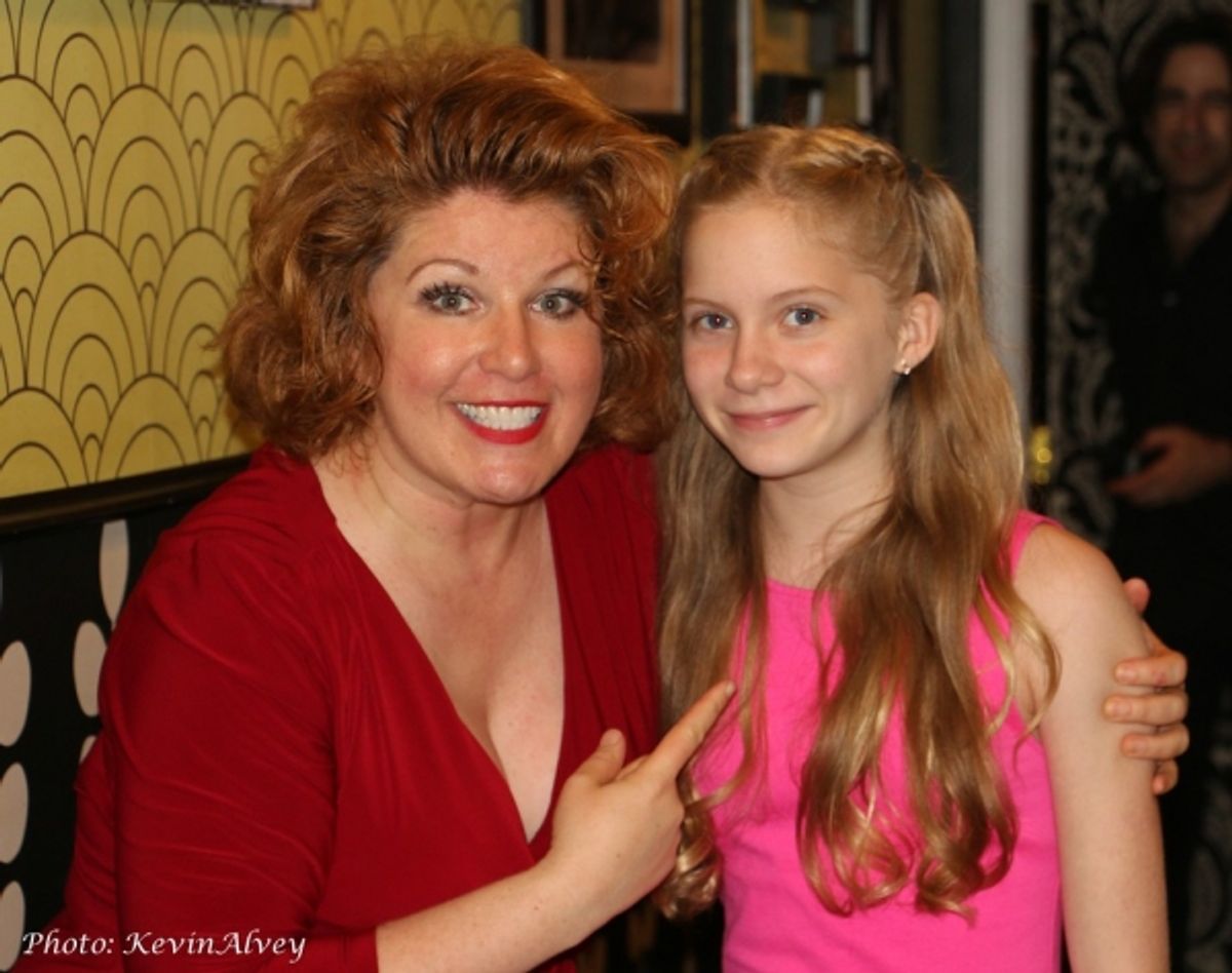 KLea Blackhurst and Elizabeth Teeter at 