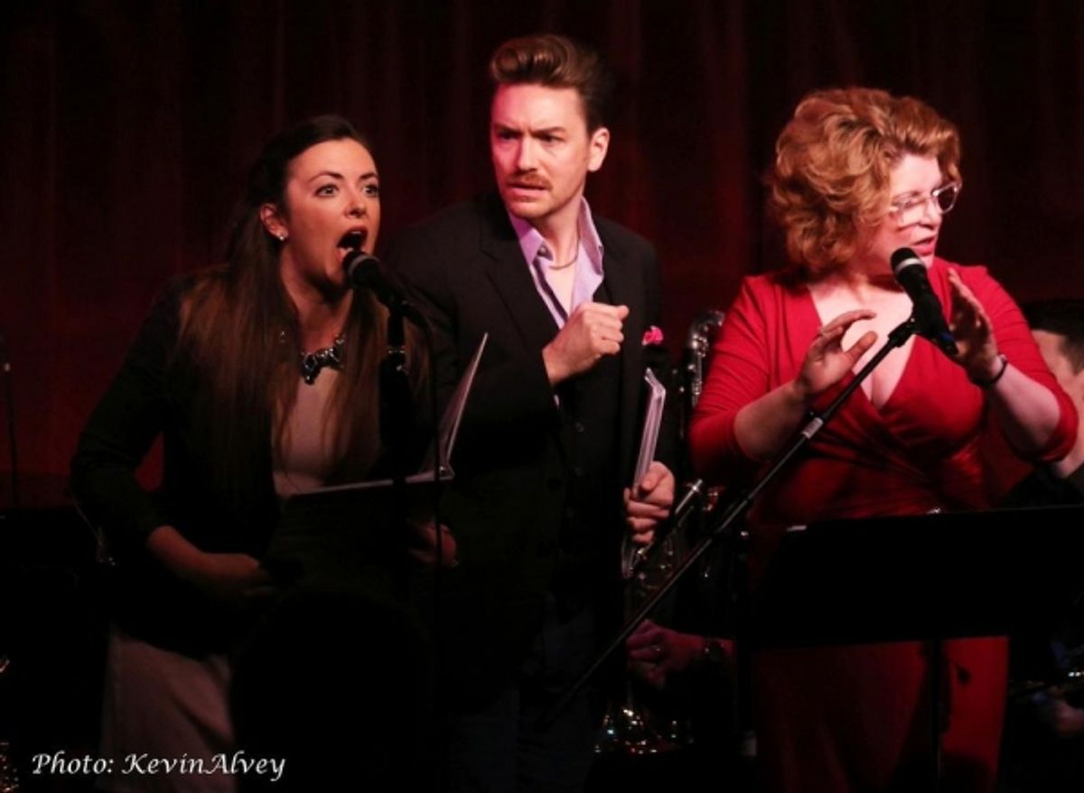 Sarah Sesler, Brian Charles Rooney, KLea Blackhurst at 