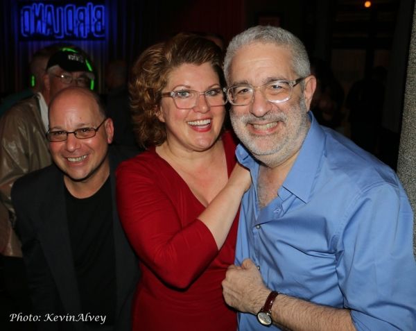 Stephen Cole, KLea Blackhurst and David Evans Photo