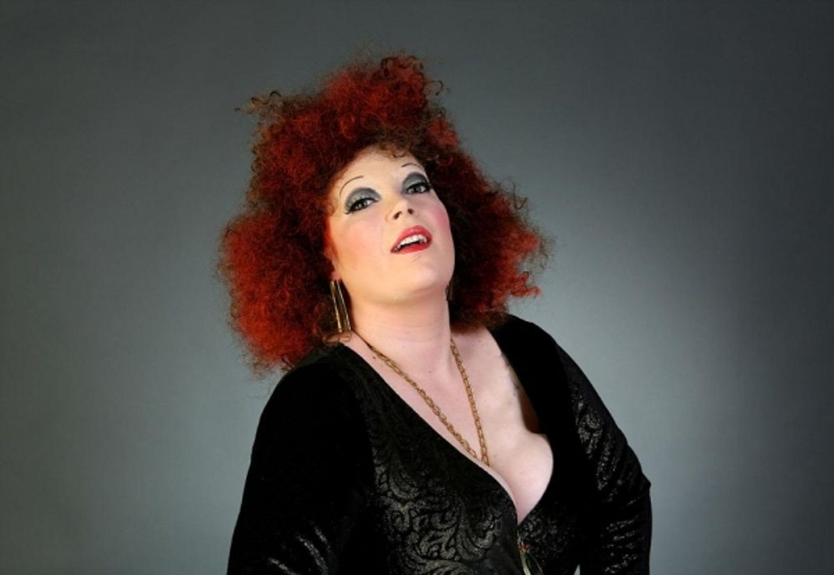 Caitlin Jackson as Bette Midler at 