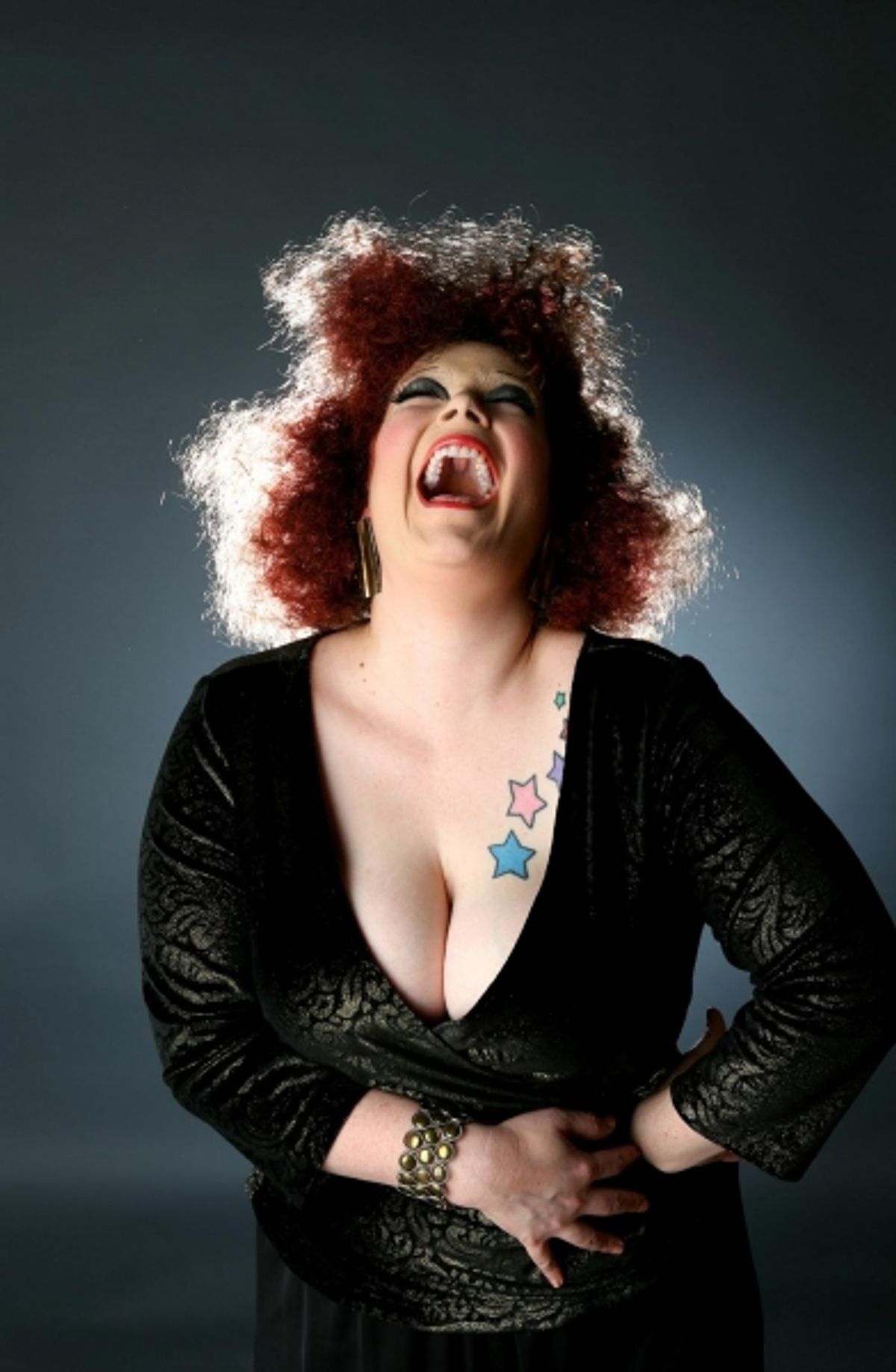 Caitlin Jackson as Bette Midler at 