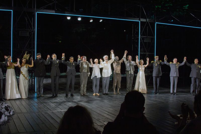 Photo Coverage: THE TEMPEST Cast Takes Opening Night Bows in Central Park! — photo 9 of 36