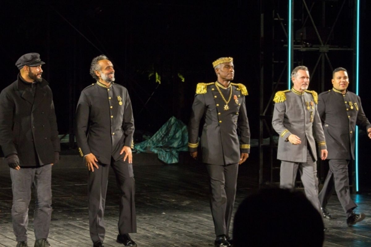 Nicholas Christopher, Bernard White, Charles Parnell, Cotter Smith, Frank Harts at 