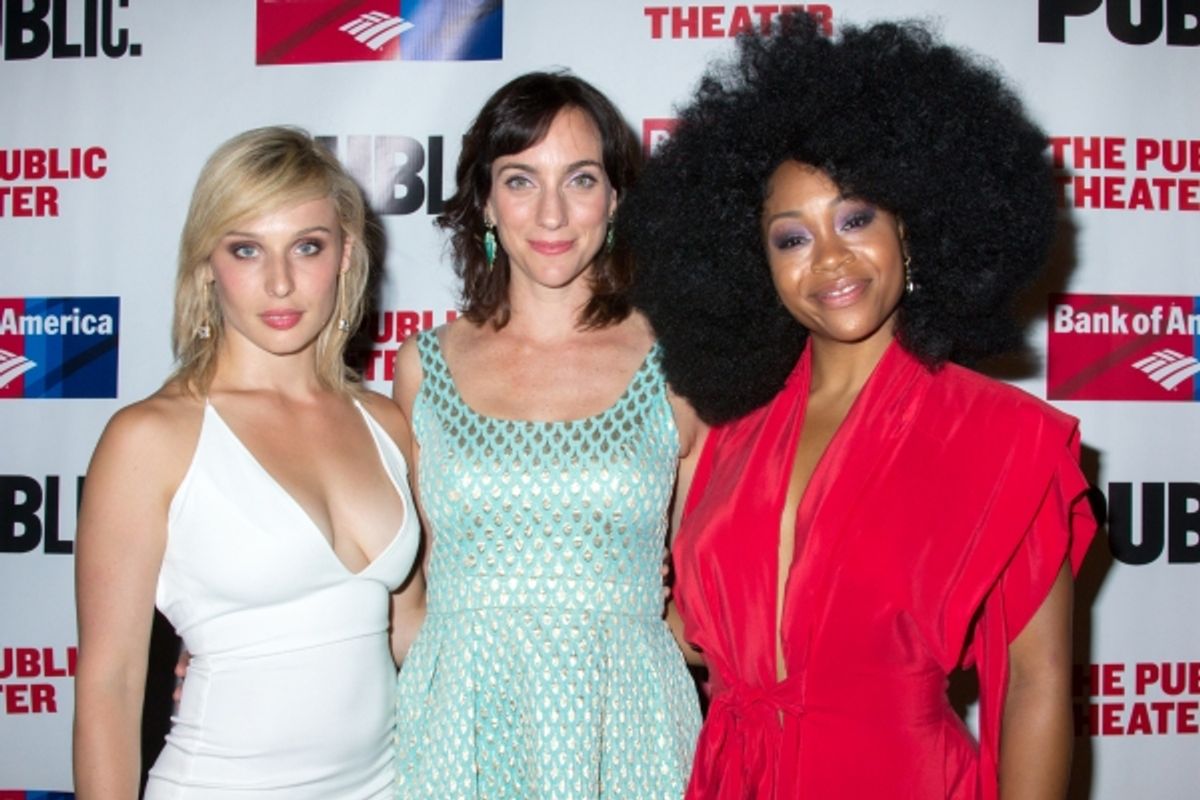 Olga Karmansky, Laura Shoop, Tamika Sonja Lawrence at 