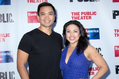 Jose Llana, Maria-Christina Oliveras Photo