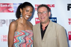 Renee Elise Goldsberry, Michael Greif @ BroadwayWorld Renee Elise Goldsberry, Michael Greif Photo