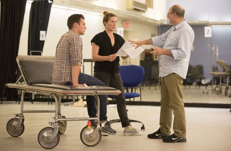 Photo Flash: In Rehearsal with Jonathan Groff, Ana Gasteyer & More for Encores! Off-Center's A NEW BRAIN Image