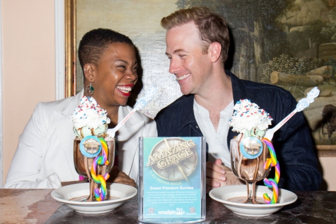 Photo Coverage: Serendipity 3 Unveils AMAZING GRACE Sweet Freedom Sundae!  Image