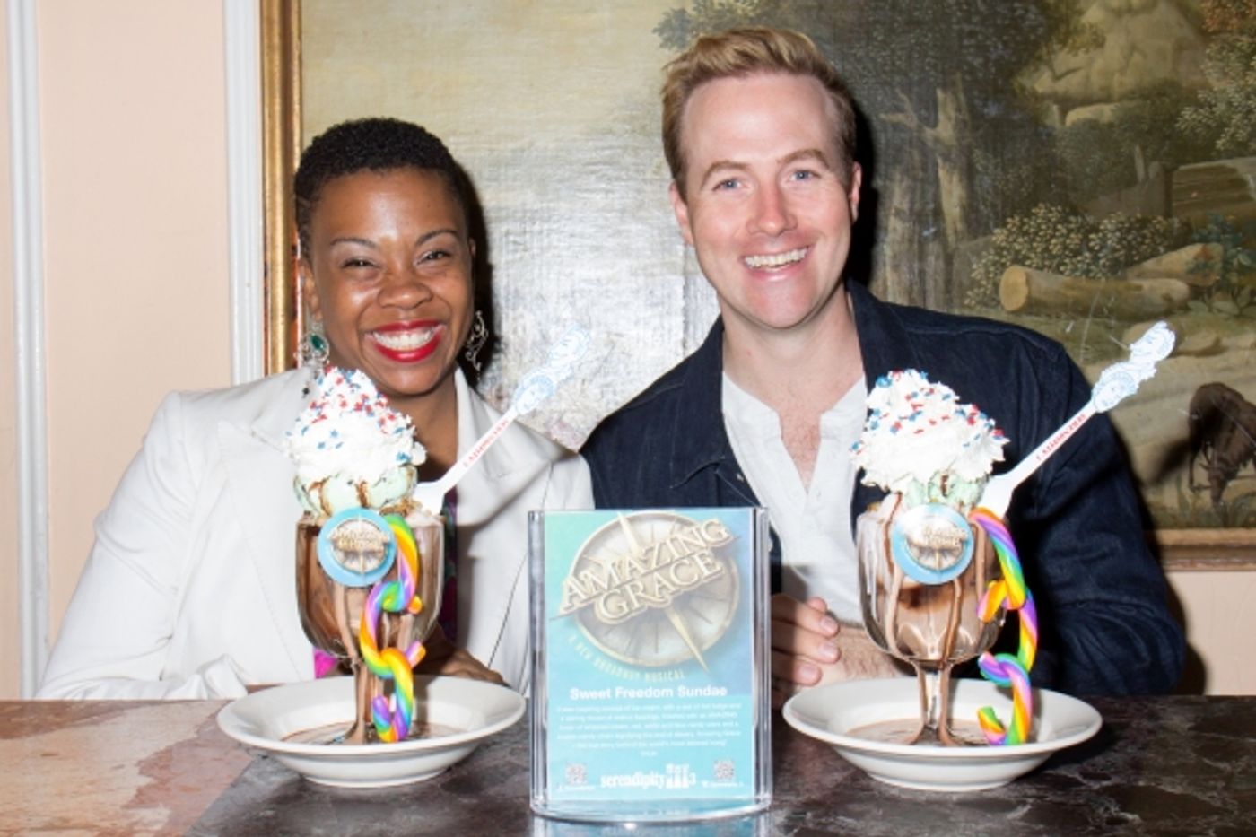 Photo Coverage: Serendipity 3 Unveils AMAZING GRACE Sweet Freedom Sundae!  Image
