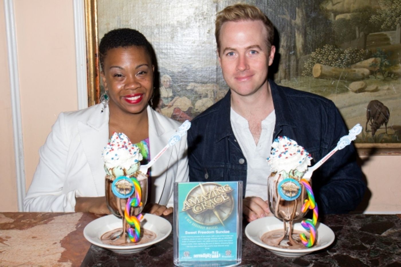 Photo Coverage: Serendipity 3 Unveils AMAZING GRACE Sweet Freedom Sundae!  Image
