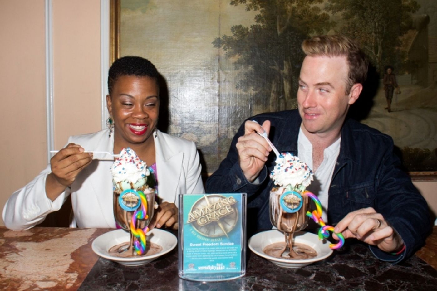 Photo Coverage: Serendipity 3 Unveils AMAZING GRACE Sweet Freedom Sundae!  Image