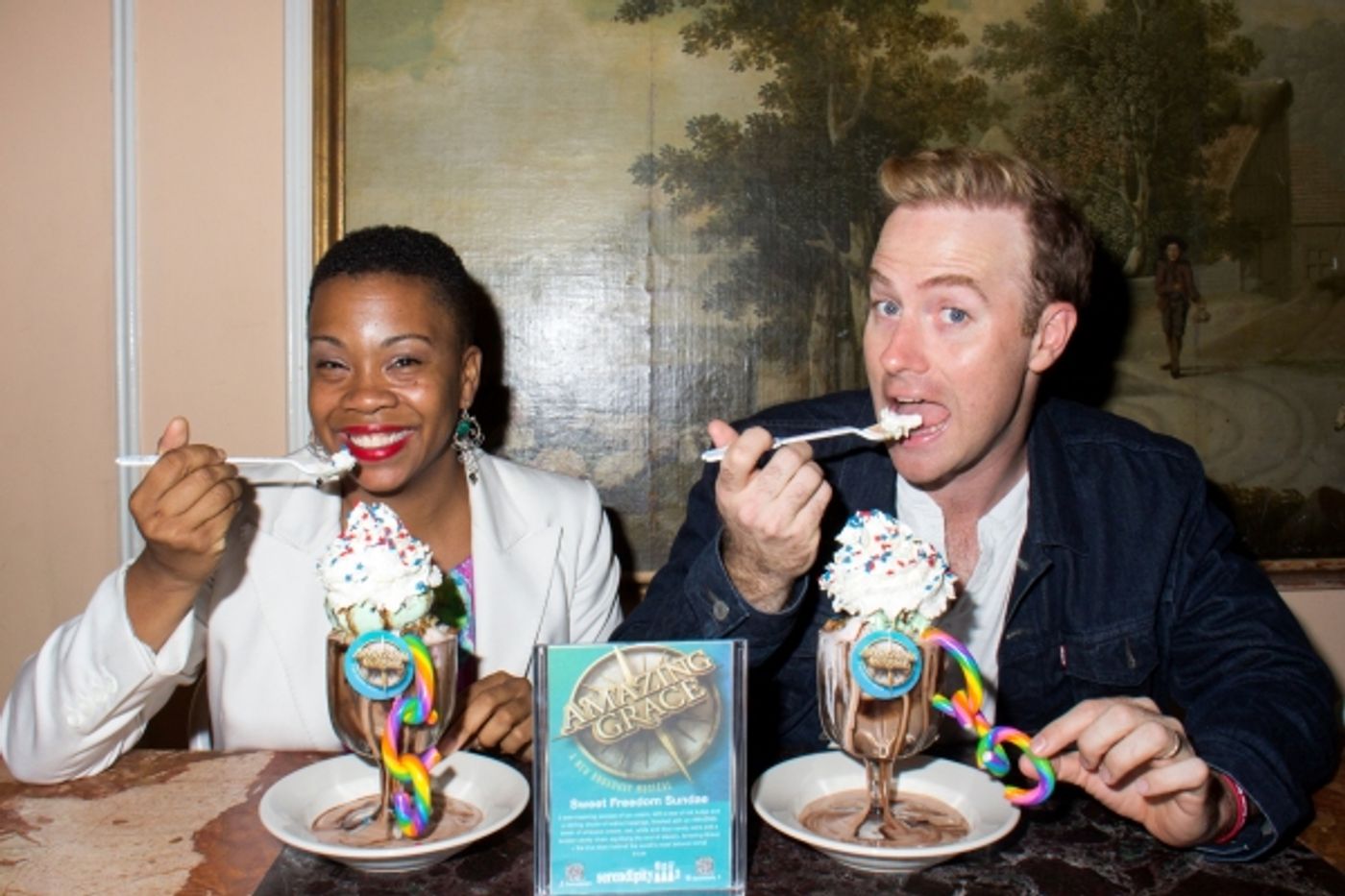 Photo Coverage: Serendipity 3 Unveils AMAZING GRACE Sweet Freedom Sundae!  Image