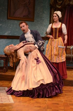 Suzanne Jolie Narbonne, Wallace Angus Bruce, Paige Lindsey White Photo