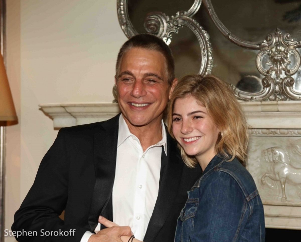 Tony Danza & daughter Emily at 