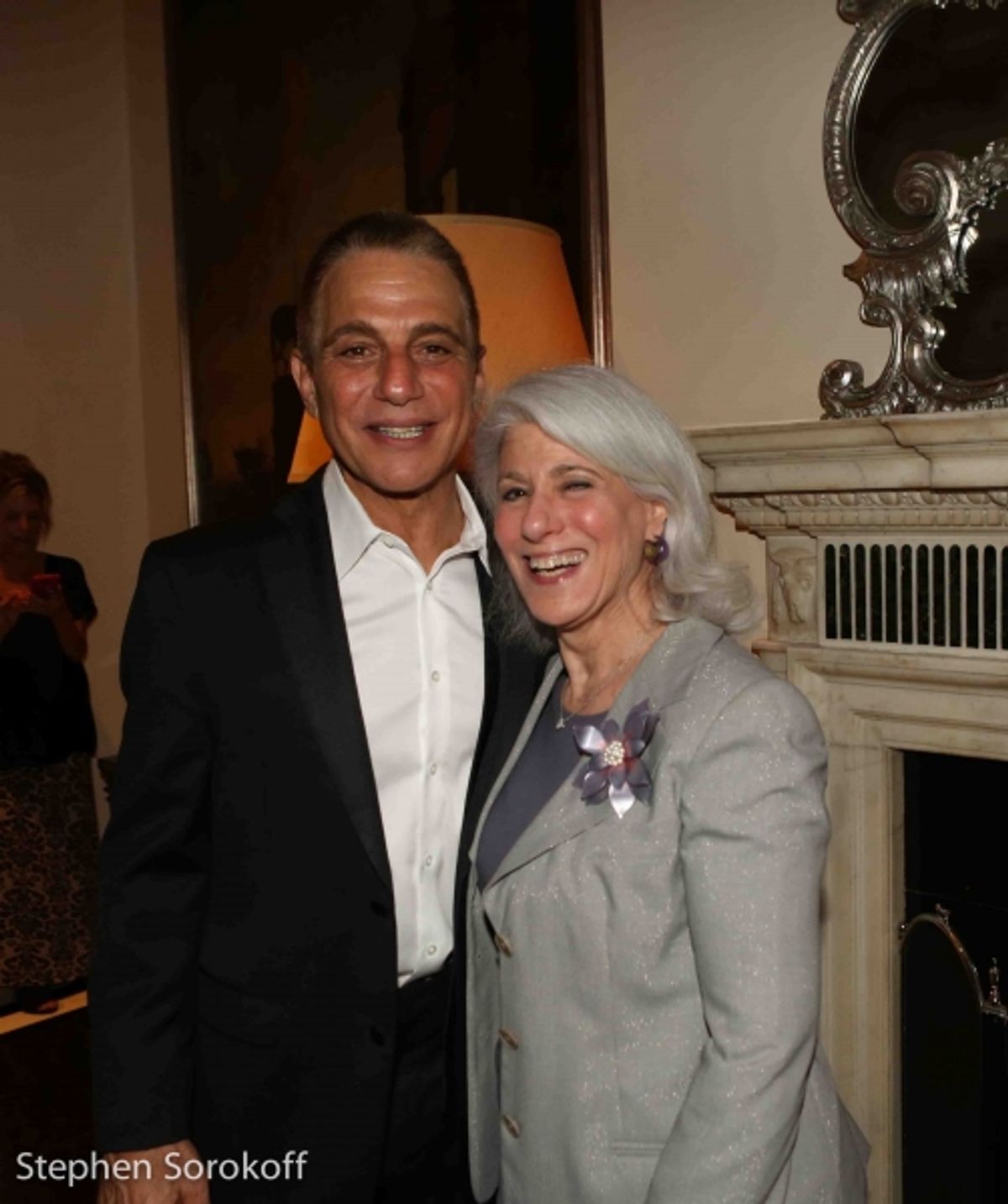 Tony Danza &amp; Jamie deRoy at 
