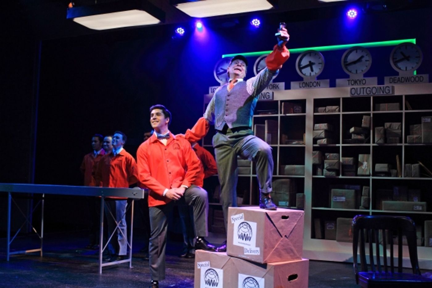 Photo Flash: First Look at Adam Kaplan and More in Flat Rock Playhouse's HOW TO SUCCEED IN BUSINESS WITHOUT REALLY TRYING  Image