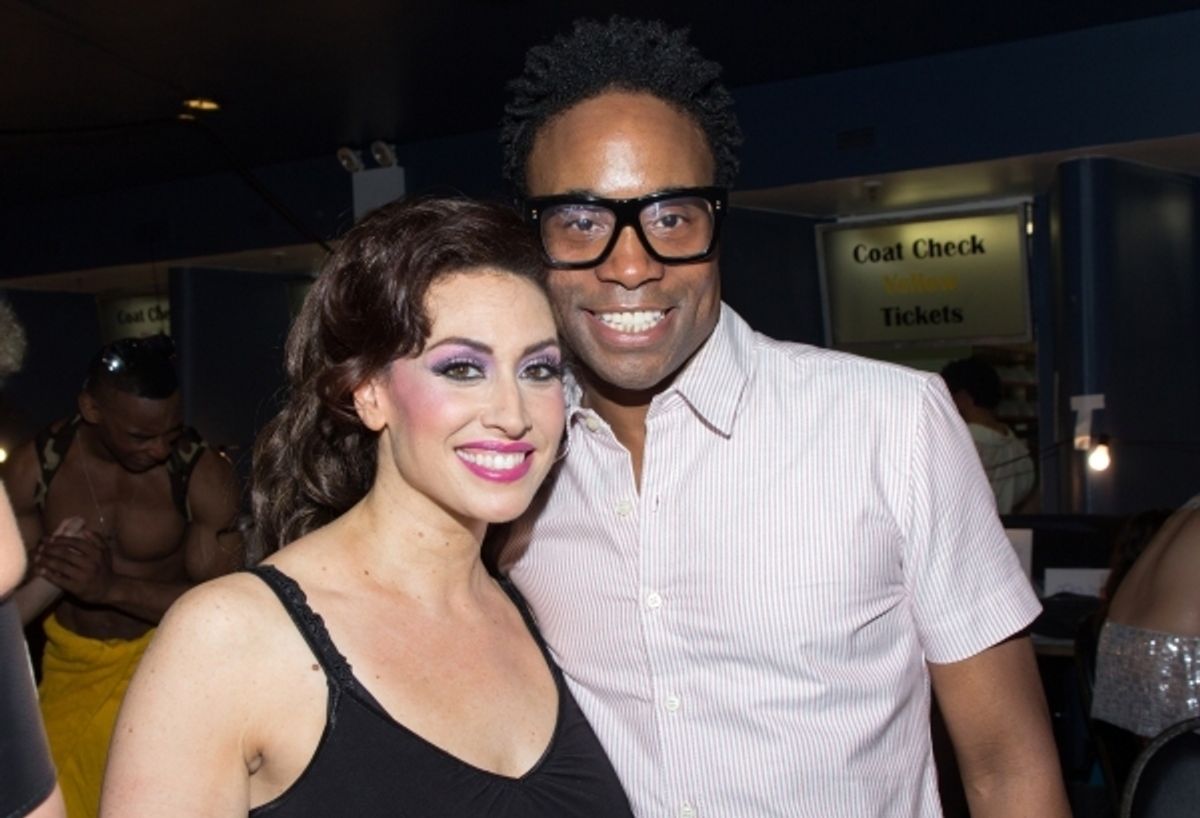2009: Lesli Margherita and Billy Porter. Photo Credit: Jennifer Broski at 