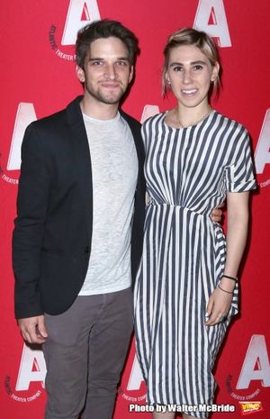 Evan Jonigkeit and Zosia Mamet @ BroadwayWorld Evan Jonigkeit and Zosia Mamet Photo