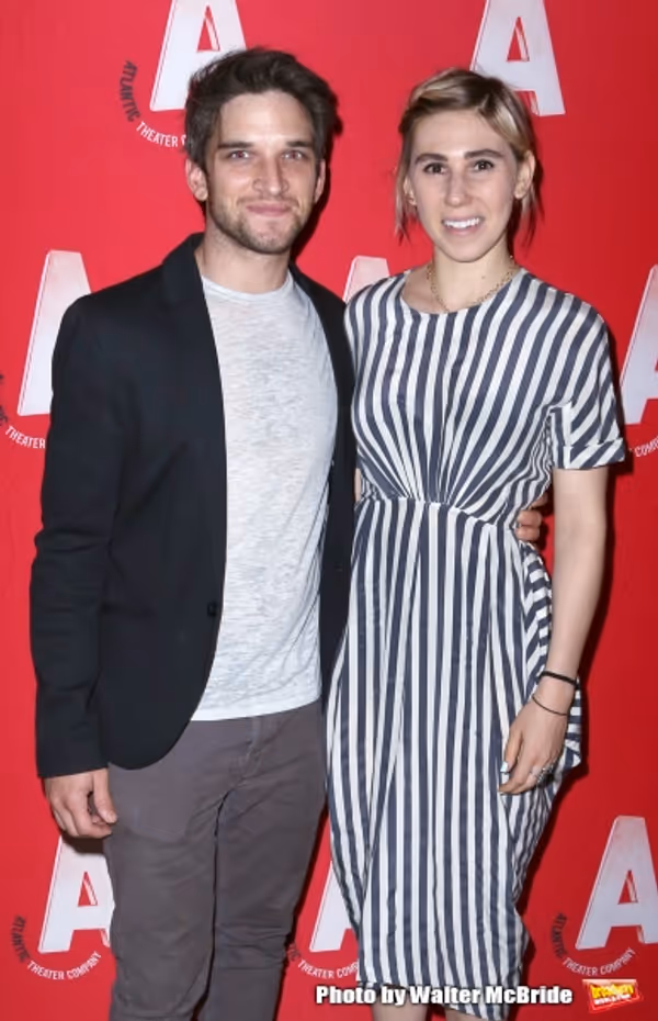 Evan Jonigkeit and Zosia Mamet Photo