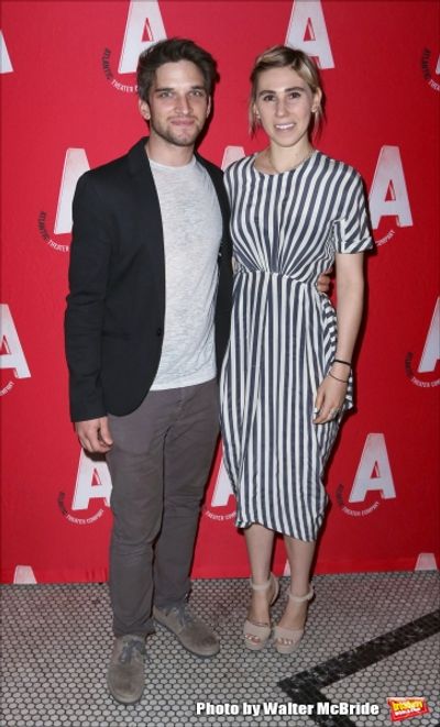 Evan Jonigkeit and Zosia Mamet Photo