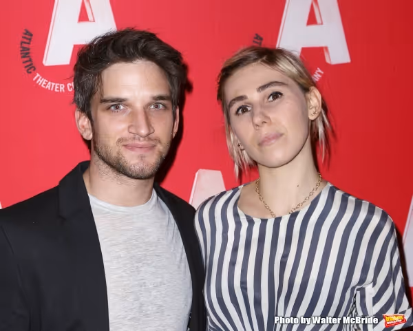 Evan Jonigkeit and Zosia Mamet Photo
