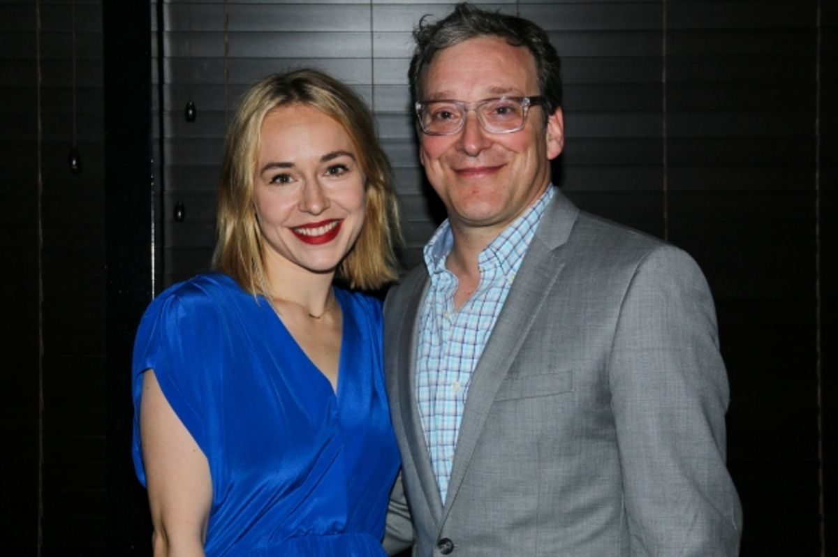 Sarah Goldberg &amp; Jeremy Shamos at 