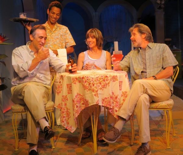 Victor Verhaerghe, Biniam Tekola, Wendie Malick and Gary Cole Photo