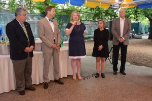Frank Gulluscio, Steven Reineke, Anne M. Swanson, Deborah Dillingham and Roland Meier Photo
