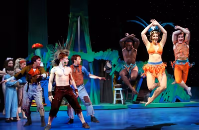 Riley Costello stars as Peter and Annie Wallace is Tiger Lily Photo