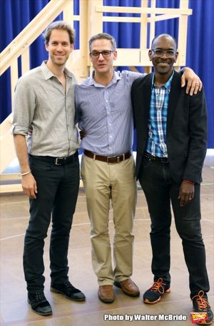 David Korins, Nevin Steinberg and Paul Tazewell @ BroadwayWorld David Korins, Nevin Steinberg and Paul Tazewell Photo