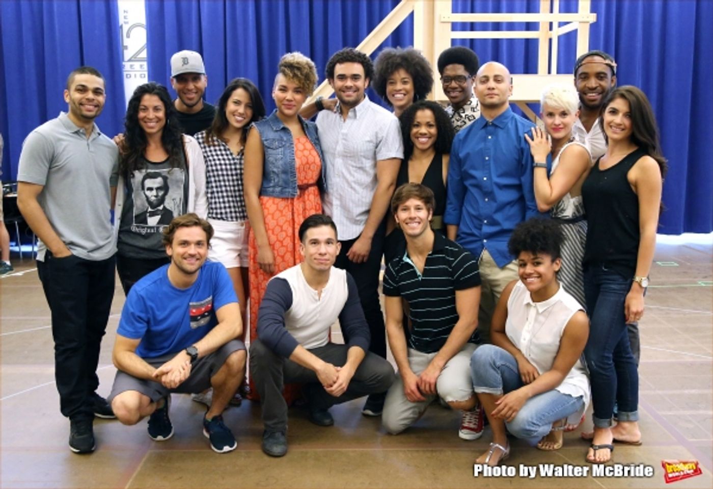 Photo Coverage: History is Happening in Manhattan-Rehearsals Begin for HAMILTON on Broadway!  Image