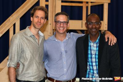 David Korins, Nevin Steinberg and Paul Tazewell Photo