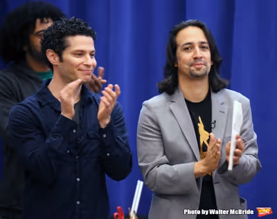 Thomas Kail and Lin-Manuel Miranda Photo