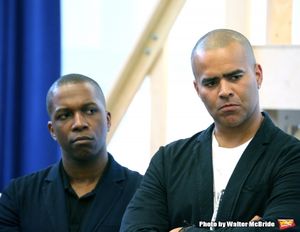Leslie Odom Jr. and Christopher Jackson Photo