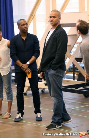 Leslie Odom Jr. and Christopher Jackson Photo