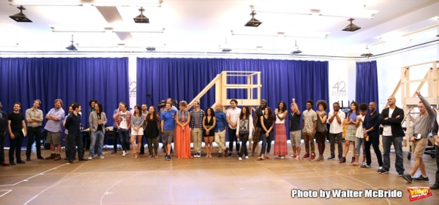 Photo Coverage: History is Happening in Manhattan-Rehearsals Begin for HAMILTON on Broadway!  Image