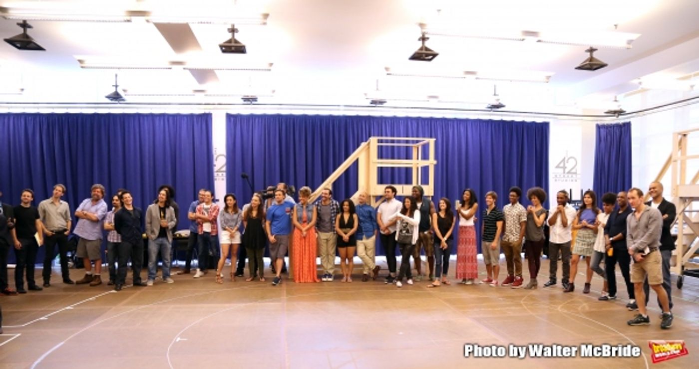 Photo Coverage: History is Happening in Manhattan-Rehearsals Begin for HAMILTON on Broadway!  Image