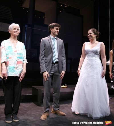 Barbara Barrie, Gideon Glick and Lindsay Mendez Photo