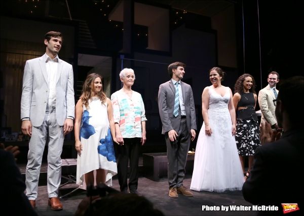 John Behlman, Sas Goldberg, Barbara Barrie, Gideon Glick, Lindsay Mendez, Carra Patte Photo