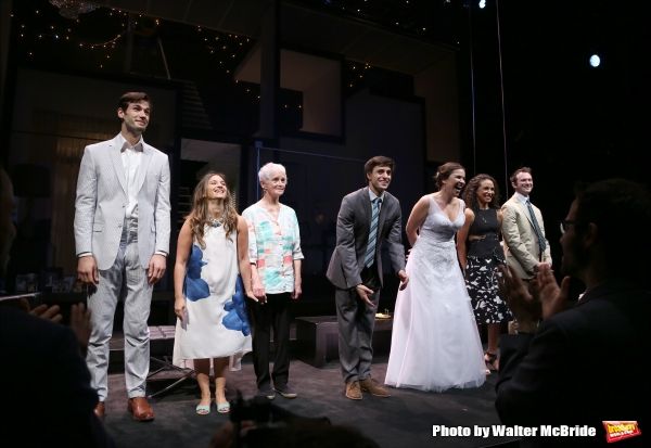 John Behlman, Sas Goldberg, Barbara Barrie, Gideon Glick, Lindsay Mendez, Carra Patte Photo