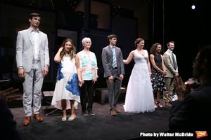 John Behlman, Sas Goldberg, Barbara Barrie, Gideon Glick, Lindsay Mendez, Carra Patte Photo