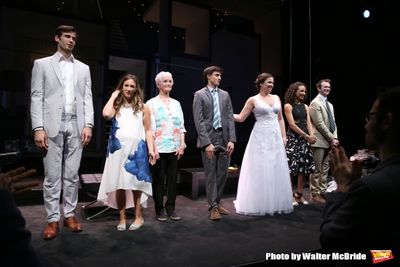John Behlman, Sas Goldberg, Barbara Barrie, Gideon Glick, Lindsay Mendez, Carra Patte Photo