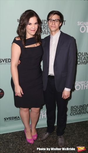 Lindsay Mendez and Gideon Glick @ BroadwayWorld Lindsay Mendez and Gideon Glick Photo