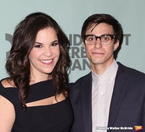 Lindsay Mendez and Gideon Glick @ BroadwayWorld Lindsay Mendez and Gideon Glick Photo